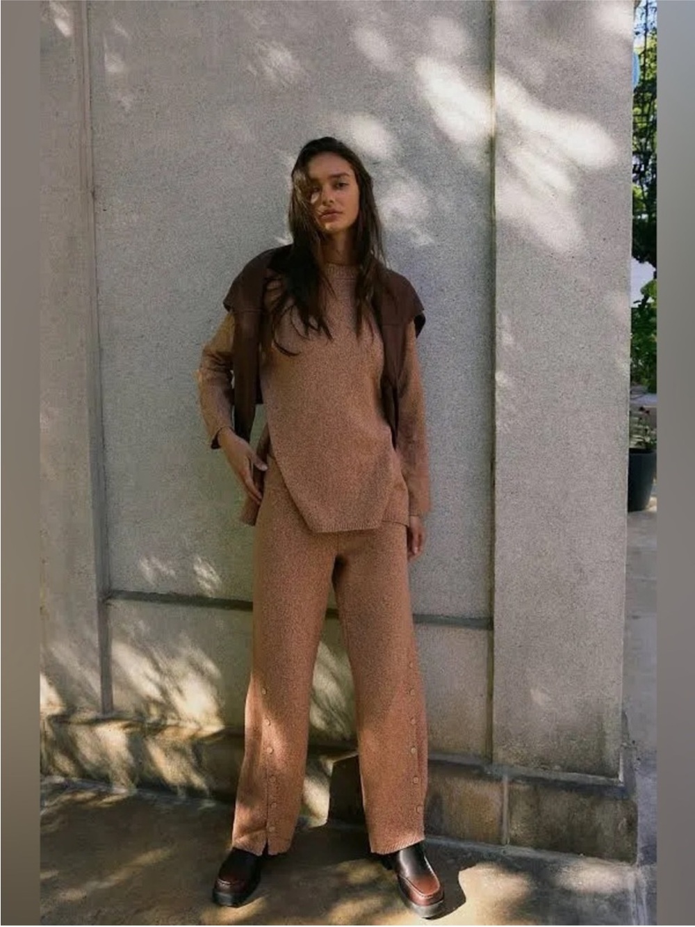 NWT Free People Free est Button Up Sweater Set - Picture 4 of 9